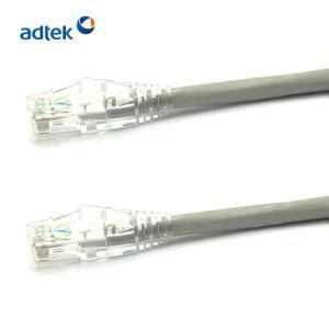 Ultra Thin Flat Twisted Pair CAT6 Gigabit Ethernet Cable Jumper China Manufacturer Copper Patch Cord