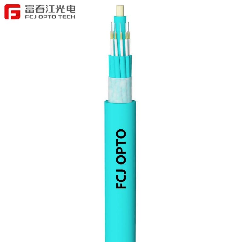 PVC Jacket Indoor Purpose High Speed Break-out Fiber Optical Cable Gjfjhv