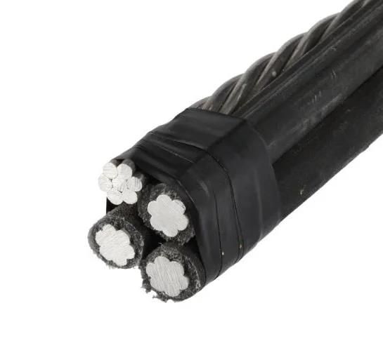 Duplex Triplex Quadruplex Aerial Bundle Cable ABC Cable PVC/XLPE Insulation