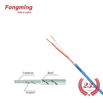 FEP Fiberglass Braided Thermocouple Cable