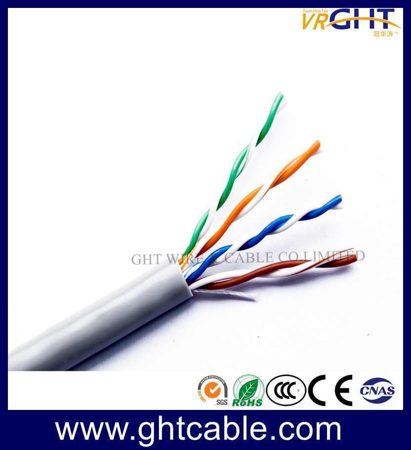 24AWG Cu Indoor UTP Cat5e Cable