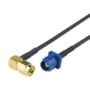 Fakra Male Plug to SMA Female Rg316 /Rg174/Rg58 Cable Connector RF Coaxial Cable Assembly