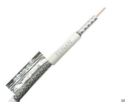 High Speed High Quality RG6 Coaxial Cable with PVC PE LSZH Jacket Cable