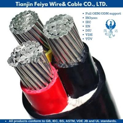 Fs-Yjly Aluminum Conductor, XLPE Insulation Polyolefin Sheathed Waterproof Power Cable