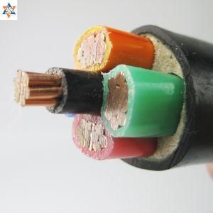 Yellow Green Blue Black XLPE Color Cores Big Power Cable Cord with Non-Woven Fabric Filling