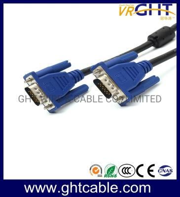 2m High Quality VGA Cable 3+4 M/M for Monitor/Projetor Using