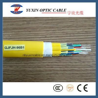 96 Fibers LSZH or PVC Single Mode Indoor Breakout Cable/Big Fibers Count Indoor Cable