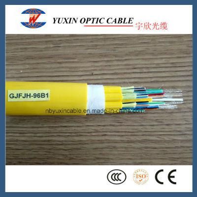 96 Fibers LSZH or PVC Single Mode Indoor Breakout Cable/Big Fibers Count Indoor Cable