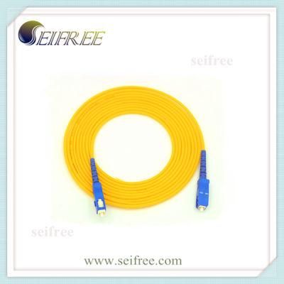 Sc-Sc Fiber Optic Patch Cord Cable (Telecom, Network, FTTH, CATV)