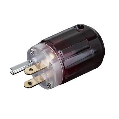 Audio Grade Us AC Power Plug Connector