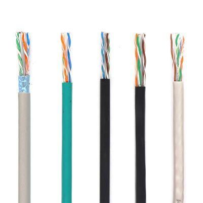 0.50mm 24AWG UTP Cat5e Unshielded PVC Jacket LAN Cable