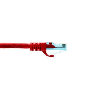 Cat5e UTP 7*0.2mm Patch Cord Fluck Pass Copper Red PVC