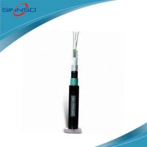 ISO9001 Gyfta53 Double Sheath Optical Fiber Cable