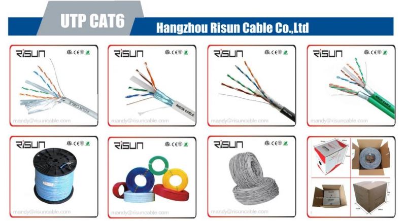 Double Jacket 23AWG CAT6 LAN Cable with Certificate