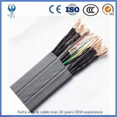 H05vvd3h6-F 3*0.75mm2 High Quality Durable Flat Travelling Elevator Cable