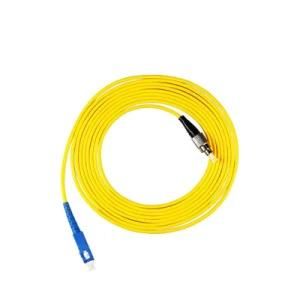 Scu-Fcu Patch Cord in Communication Cables Simplex Sm 0.9mm Fiber Optical Patch Cord