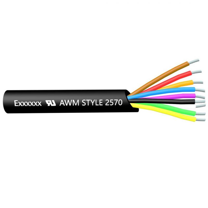 600V or 1000V PVC Insulation Flame Resistant Wire Control Cable