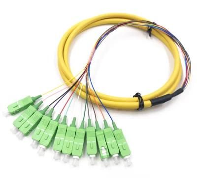 High Quality Sc/APC Distribution Fiber Optic Pigtail with Good Price