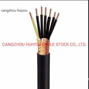 Copper Conductor, Polyvinyl Chloride, Insulated, Polyvinyl Chloride, Braided, Shielded Control Electric Power Cable