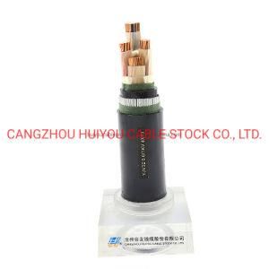XLPE Insulated, Polyvinyl Chloride Sheathed, Steel Wire Armored 4*70 mm2 Electrical Power Cable