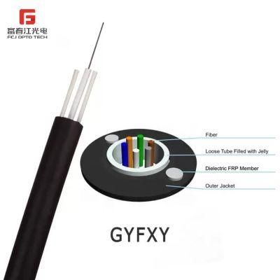 FRP Hot Sale Singlemode Good Price Gyfxy Water-Proof Outdoor Optical Fiber Cable