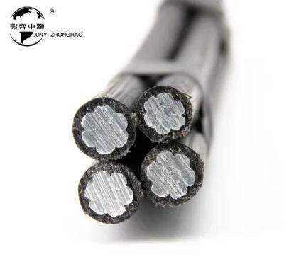 10kv and Above Aluminium Alloy Conductor XLPE Insulation Aerial Bundled Cable