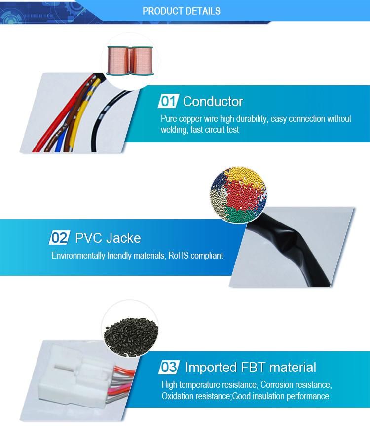 Youye Custom Made Automotive Electrical Wire Harness for VW
