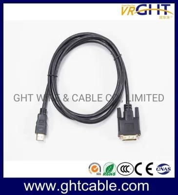 High Speed HDMI to DVI Cable with Outer Braiding Jacket