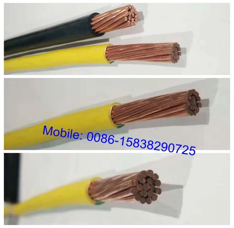 35mm 50mm 70mm 120mm PVC Insulated Earthing Copper Cable