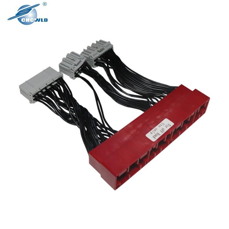 China Factory Auto ECU Jummper OBD Automotive Electrical Wire Harness OBD2a-OBD1 Harness