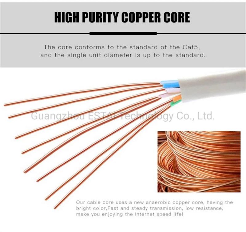 OEM Indoor Outdoor UTP FTP SFTP Cat 5e 5 6A 6 Cable Cat5e Cat5 CAT6A CAT6 Network Ethernet LAN Cable