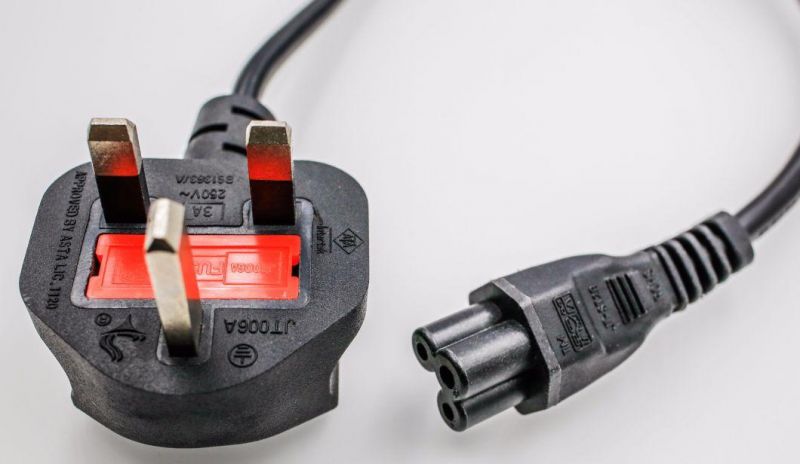 UK Bsi GB Cables Power Cable with Switchs on Line 303 304