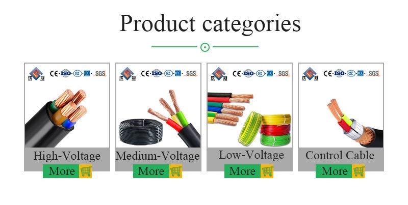 Shenguan PVC Insulated Control Cable 3X0.75mm 5X0.75mm 6X0.75mm Electrical Cable Electric Cable Wire Cable China Factroy Manufacture