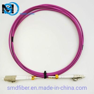 Om4 Duplex 50/125 LC/Upc-LC/Upc Fiber Optic Cable