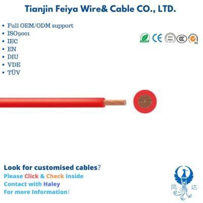 PVC H05vvf Elevator Cable Hot Sale Tri-Rated Cable H05V2-K /H07V2-K 2.5mm2 Aluminium Copper Control Electric Wire Waterproof Rubber Cable