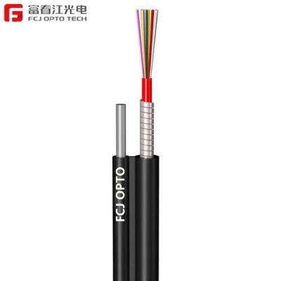 Manufacturing Self-Supporting Gyxtc8kh 48 Core 2 Strand Optical Fiber Cable with Factory Price
