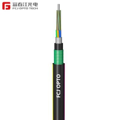 24/36/48/72/96 Core GYTA53 Outdoor Direct Buried Armored/Armored Double Jacket Underground Optic/Optical Fiber Communication Cable