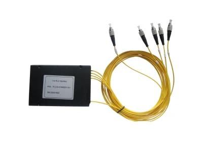 High Precision 1X8 1X16 PLC Splitter Fiber Optic Splitter with ABS Box Type