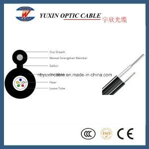 2 Core No-Armored Outdoor Aerial Cable/Self-Supporting Figure 8 Central Loose Tube Cable (GYXTC8Y)