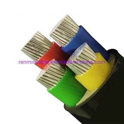 Flexible Yjlv 4 Cores Electrical Power Cable