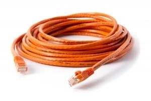 Cat5e /CAT6 Patch Cord 7*0.18mm Bc /CCA Orange