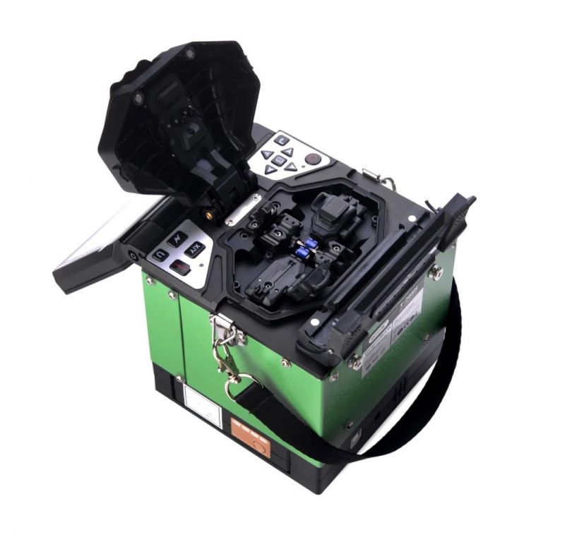 Skycom Telecommunication Equipment Arc Fusion Splicer T-208h FTTX Fiber Optic Splicing Machine