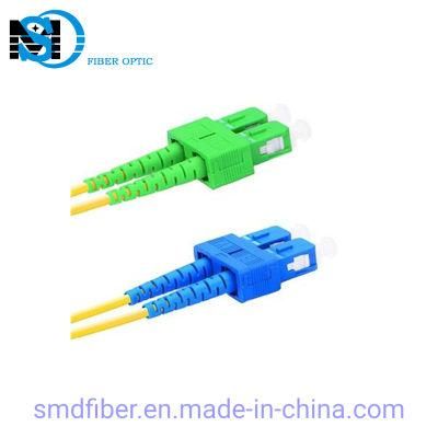 Duplex Sc to Sc Fiber Optic Patch Cable for Telecommunication Networks