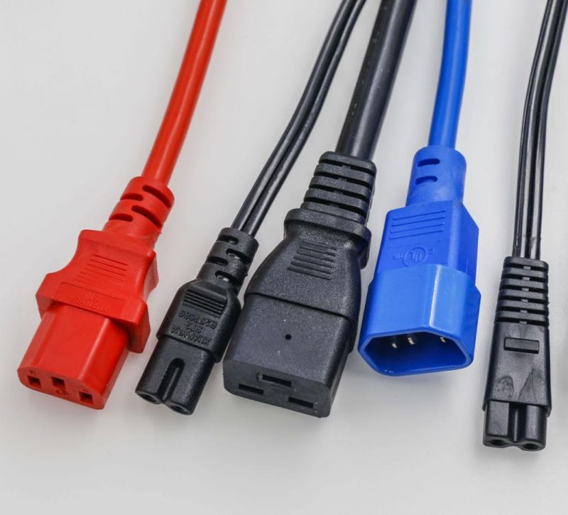 IEC 60320 C14 C 13 Locking Connectors UL VDE IEC 60320 C19 C20 with Locking