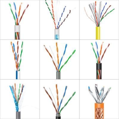 Factory Indoor/Outdoor Internet 305m UTP Cat5e CAT6 CAT6A Ethernet LAN Cable