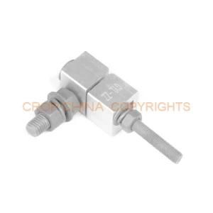 Electric Pole Fittings Metal and Rubber Down Lead Clamp