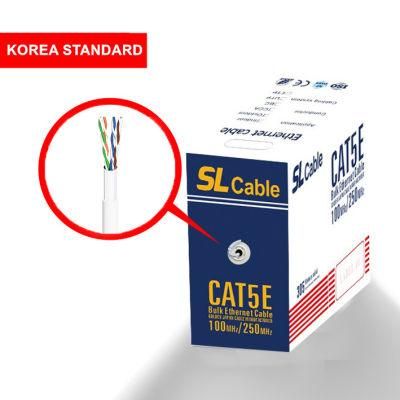 LAN Cable Network Cable Copper Wire 30% FTP Cat5e Cable 25AWG CCA 1000FT Pull Box