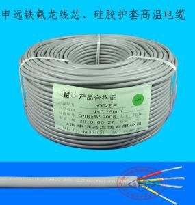 Multi Wire Flexible Tinned Copper Conductors Silicone Rubber Insulation Sihf Cable