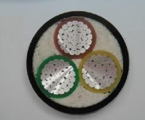 1000V 3 Core PVC Insulated PVC Sheathed Aluminum Cable
