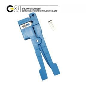 Coaxial Cable Buffer Tube Stripper Slitter, Fiber Optic Tool Coax Stripper